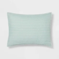 Standard Garment Washed Microfiber Quilt Sham - Room Essentials™ White 17 Standard Garment Washed Microfiber Quilt Sham - Room Essentials™ White -Outlet The Casa Gleam Store GUEST 02fcdd85 9ef2 42dd 913a 78eb08e62248