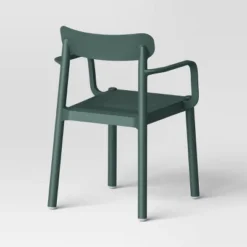 Elba Outdoor Patio Dining Chair Stacking Chair - Room Essentials™ Blue -Outlet The Casa Gleam Store GUEST 0a7f3107 7d76 4ca0 9e64 22747a2faef9