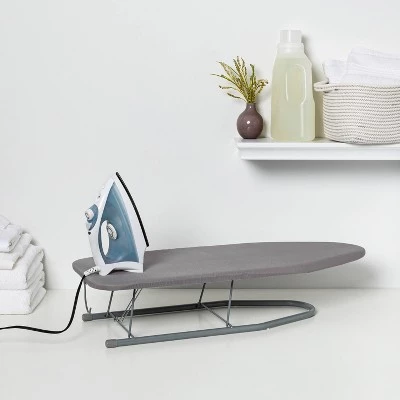 Table Top Ironing Board Gray - Room Essentials™ 3 Table Top Ironing Board Gray - Room Essentials™