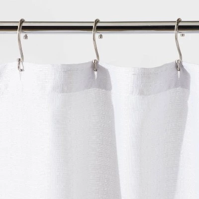 Dip Dye Shower Curtain Blue - Room Essentials™ 4 Dip Dye Shower Curtain Blue - Room Essentials™ - Image 2