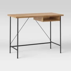 Wood and Metal Writing Desk with Storage - Room Essentials™ Black 11 Wood and Metal Writing Desk with Storage - Room Essentials™ Black -Outlet The Casa Gleam Store GUEST 11fddfe3 6162 4a58 8bb3 5903c2a3ce2d