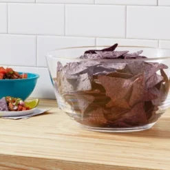 211oz Large Plastic Serving Bowl - Room Essentials™