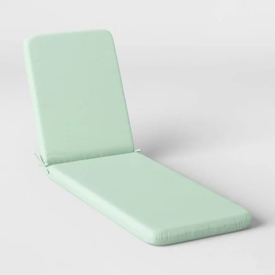 78"x22" Outdoor Chaise Lounge Cushion - Room Essentials™ Tan 8 78"x22" Outdoor Chaise Lounge Cushion - Room Essentials™ Tan - Image 6