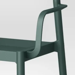 Elba Outdoor Patio Dining Chair Stacking Chair - Room Essentials™ Blue -Outlet The Casa Gleam Store GUEST 1c3180b0 7992 4137 8dcd 2bd1cd84807b