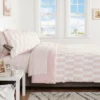 Dash Stripe Printed Microfiber Reversible Comforter & Sheets Set Ivory/Light Pink - Room Essentials™ -Outlet The Casa Gleam Store GUEST 1c62d8cb 69b4 4c7d b9fb 857eb088bdc9