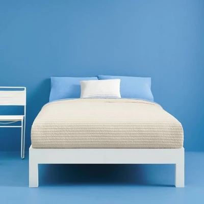 Garment Washed Microfiber Quilt - Room Essentials™ Charcoal 8 Garment Washed Microfiber Quilt - Room Essentials™ Charcoal - Image 6