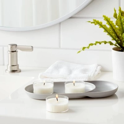 1" 12pk Unscented Jumbo Tealight Candles White - Room Essentials™ 3 1" 12pk Unscented Jumbo Tealight Candles White - Room Essentials™