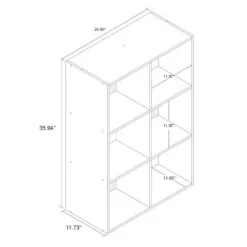 11" 6 Cube Organizer Shelf - Room Essentials Espresso -Outlet The Casa Gleam Store GUEST 23bb23fc faa0 480e beca eadbe5bf7daa