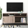 Mixed Material TV Stand for TVs up to 54" Gray - Room Essentials™ 2 Mixed Material TV Stand for TVs up to 54" Gray - Room Essentials™ -Outlet The Casa Gleam Store GUEST 2552f596 2768 4bc4 aab1 134bf6f8df44