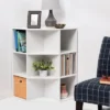 Corner Cube Bookshelf White - Room Essentials™ 2 Corner Cube Bookshelf White - Room Essentials™ -Outlet The Casa Gleam Store GUEST 28db7f82 867a 4910 b372 bfe3f94a0b7b