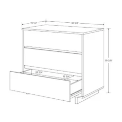 Modern 3 Drawer Dresser - Room Essentials™ Espresso -Outlet The Casa Gleam Store GUEST 2a951fcb 02d7 4c3c 9a9a acb811154e77
