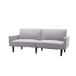 Futon Sofa with Arms - Room Essentials™ Charcoal Gray -Outlet The Casa Gleam Store GUEST 2b193ae2 9ed2 4875 9fd3 abc3a3bd3499