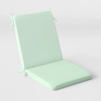43"x20" Outdoor Chair Cushion - Room Essentials™ Fern Shower Green 8 43"x20" Outdoor Chair Cushion - Room Essentials™ Fern Shower Green - Image 6