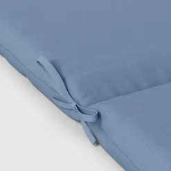 78"x22" Outdoor Chaise Lounge Cushion Quilted Blue - Room Essentials™ -Outlet The Casa Gleam Store GUEST 2bf2ef7b 224d 4384 9bfd b53b422f66ec