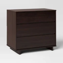 Modern 3 Drawer Dresser - Room Essentials™ Espresso -Outlet The Casa Gleam Store GUEST 2f1ab751 dc65 4c40 b8af da54f0f1c3b0