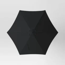 9' Round Outdoor Patio Market Umbrella with Black Pole - Room Essentials™ 18 9' Round Outdoor Patio Market Umbrella with Black Pole - Room Essentials™ -Outlet The Casa Gleam Store GUEST 2fd38c44 2037 4542 863c b2bc1c82caf3
