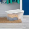 90qt Clear Storage Box White - Room Essentials™ -Outlet The Casa Gleam Store GUEST 31f2f763 d9e1 4b15 a4fb d0658a181be1