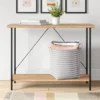 Wood and Metal Console Table Natural - Room Essentials™ -Outlet The Casa Gleam Store GUEST 337f9bac 92cc 4a54 8270 2f255ef88a08