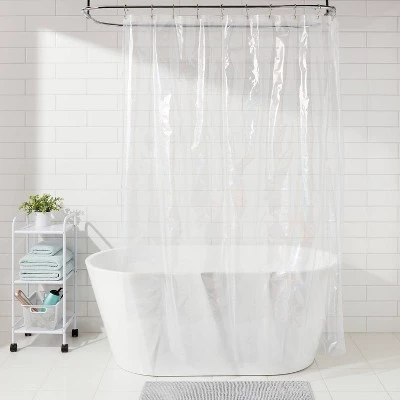 PEVA Holographic Shower Curtain - Room Essentials™ 3 PEVA Holographic Shower Curtain - Room Essentials™ -Outlet The Casa Gleam Store GUEST 33902808 90ca 4ec2 bc32 ecb2da558631