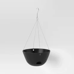3pc Hanging Self-Watering Indoor Outdoor Planter Pot 1 Planter with Hanging Hardware 12"x12"x6" - Room Essentials™ Black 13 3pc Hanging Self-Watering Indoor Outdoor Planter Pot 1 Planter with Hanging Hardware 12"x12"x6" - Room Essentials™ Black -Outlet The Casa Gleam Store GUEST 33b7fad0 a64d 457b 8e71 b27b082fcc67