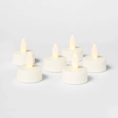 12ct Twist-Flame LED Tealight Candles (Cream) - Room Essentials™ 4 12ct Twist-Flame LED Tealight Candles (Cream) - Room Essentials™ - Image 2