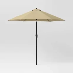 9' Round Outdoor Patio Market Umbrella with Black Pole - Room Essentials™ 27 9' Round Outdoor Patio Market Umbrella with Black Pole - Room Essentials™ -Outlet The Casa Gleam Store GUEST 360130ed 5293 44e5 badc e5a29898f7ee