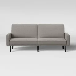 Futon Sofa with Arms - Room Essentials™ Charcoal Gray -Outlet The Casa Gleam Store GUEST 36d5db84 693e 4593 9694 710bae4f2263