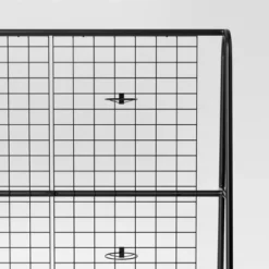 69.5" A-Frame Outdoor Decorative Screen Black - Room Essentials™ -Outlet The Casa Gleam Store GUEST 37bedefa 4a8d 4091 8d3f 0a62d2742e4a