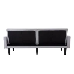 Futon Sofa with Arms - Room Essentials™ Charcoal Gray -Outlet The Casa Gleam Store GUEST 3a3eef9c 8208 4421 a95d 1299f584408e