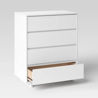 Modern 4 Drawer Dresser - Room Essentials™ Espresso 4 Modern 4 Drawer Dresser - Room Essentials™ Espresso - Image 2