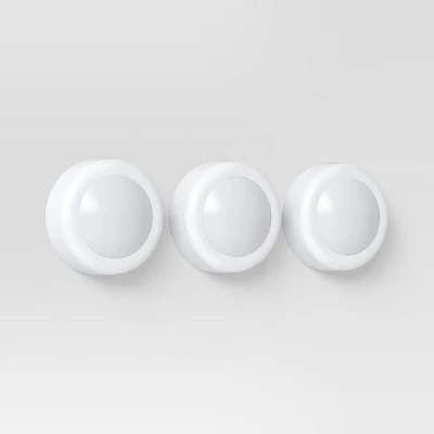 3pk 3" RGB Novelty Wall Lights with Remote Control - Room Essentials™ 5 3pk 3" RGB Novelty Wall Lights with Remote Control - Room Essentials™ - Image 3