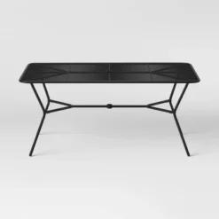 6 Person Metal Mesh Rectangle Patio Dining Table, Outdoor Furniture - Room Essentials™ 7 6 Person Metal Mesh Rectangle Patio Dining Table, Outdoor Furniture - Room Essentials™ -Outlet The Casa Gleam Store GUEST 3e7e5337 1e72 415b 8f92 c3bfae0cfb8c