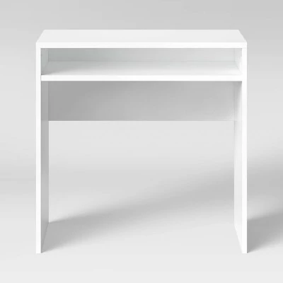 Compact Desk White - Room Essentials™ 4 Compact Desk White - Room Essentials™ - Image 2