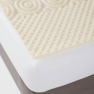 5-Zone 1.25" Foam Mattress Topper - Room Essentials™ 7 5-Zone 1.25" Foam Mattress Topper - Room Essentials™ - Image 5