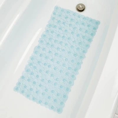 Pebble Bath Mat - Room Essentials™ Blue 4 Pebble Bath Mat - Room Essentials™ Blue - Image 2