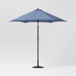 9' Round Outdoor Patio Market Umbrella with Black Pole - Room Essentials™ 25 9' Round Outdoor Patio Market Umbrella with Black Pole - Room Essentials™ -Outlet The Casa Gleam Store GUEST 50d1603a da38 4353 8caf c2ace4aeffe3