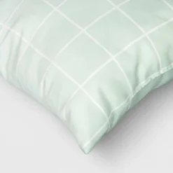 17"x17" Grid Square Outdoor Throw Pillow - Room Essentials™ Pink -Outlet The Casa Gleam Store GUEST 51d362d1 3f67 4d0e 8e1a c26a197e585d