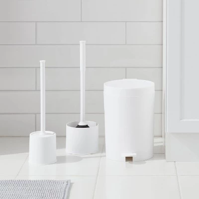 Toilet Brush White - Room Essentials™ 3 Toilet Brush White - Room Essentials™