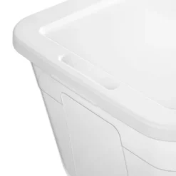 90qt Clear Storage Box White - Room Essentials™ -Outlet The Casa Gleam Store GUEST 5983ab5b 381e 4049 a843 e2910736ce80