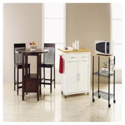 Microwave Cart - Black - Room Essentials™