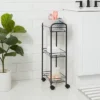 Bathroom Storage Cart Black - Room Essentials™ -Outlet The Casa Gleam Store GUEST 5c332876 94b1 4a9e a1c5 72663d78c50c