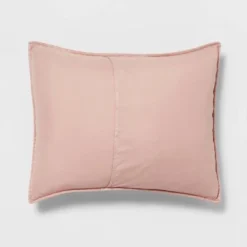 Standard Garment Washed Microfiber Quilt Sham Light Pink - Room Essentials™ 7 Standard Garment Washed Microfiber Quilt Sham Light Pink - Room Essentials™ -Outlet The Casa Gleam Store GUEST 5c6bc890 0027 41ca b5bf a800bc751a0b