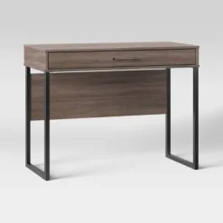 Mixed Material Writing Desk Gray - Room Essentials™ -Outlet The Casa Gleam Store GUEST 5d4d50fc e2ec 46c1 ada3 4acfcb9135f1