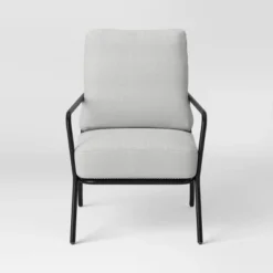 2pc Metal Mesh Outdoor Patio Chairs with Double Cushions, Club Chairs Black - Room Essentials™ 11 2pc Metal Mesh Outdoor Patio Chairs with Double Cushions, Club Chairs Black - Room Essentials™ -Outlet The Casa Gleam Store GUEST 6203c9a7 1e22 46a2 8ec3 0f040d1356ca