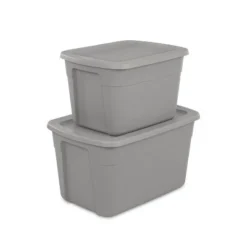 30gal Storage Tote Gray - Room Essentials™ -Outlet The Casa Gleam Store GUEST 6827ddb1 059d 49c9 a9bb c3a731e76f61