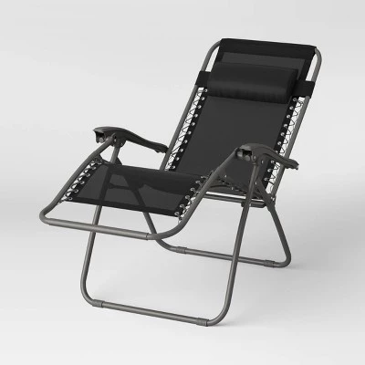 Zero Gravity Lounger - Room Essentials™ Black 9 Zero Gravity Lounger - Room Essentials™ Black - Image 7