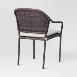 3pc Wicker Bistro Set with Cushions - Dark Brown - Room Essentials™ -Outlet The Casa Gleam Store GUEST 6c91a52d 24e8 4e7b bca7 7f03e76fb207