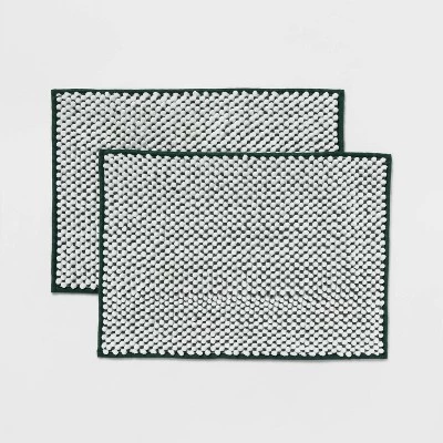 2pk 17"x24" Rug Set - Room Essentials™ Gray 6 2pk 17"x24" Rug Set - Room Essentials™ Gray - Image 4