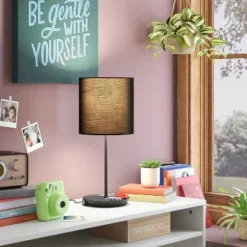 Stick Table Lamp - Room Essentials™ White -Outlet The Casa Gleam Store GUEST 6def663b 3e11 4354 a33b df147260d6da