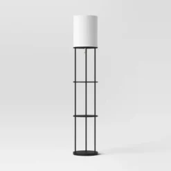 Shelf Floor Lamp Black - Room Essentials™ -Outlet The Casa Gleam Store GUEST 6e613393 d8d3 42c9 a8b3 36c8de40cf21
